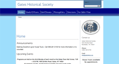 Desktop Screenshot of gateshistory.org